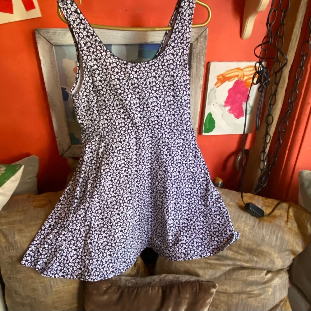 Floral skater dress
